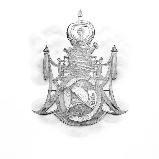 Portuguese discoveries tattoo design idea