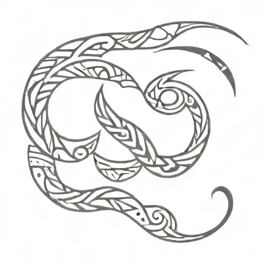 MAORI BAND ARM VIKING GUIDE TATTOO tattoo design idea