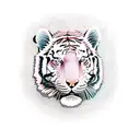 the phrase "There is no tiger" tattoo design idea