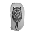 a tribal tattoo boruca owl tattoo design idea