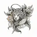 Nikita named minimal tattoo design tattoo design idea