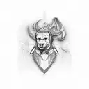 Putin tattoo design idea