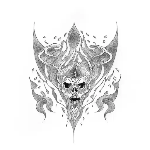 lilith tattoo design idea