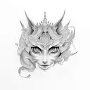 lilith tattoo design idea