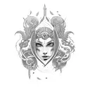 lilith tattoo design idea