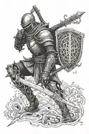 Dark souls 3 tattoo design idea