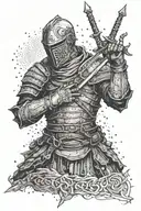 Dark souls 3 tattoo design idea