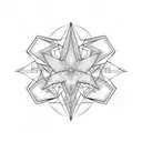 Supernova tattoo design idea