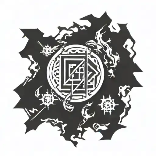 Linkin Park logo tattoo design idea