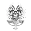 romano en Coliseo  tattoo design idea