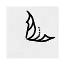 souls flying on a low arc tattoo design idea