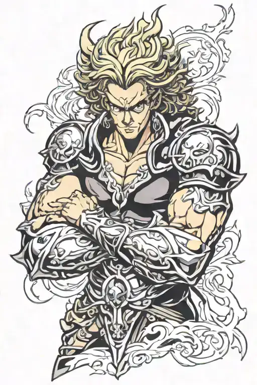 Dio Brando tattoo design idea