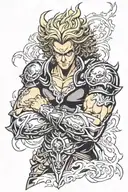 Dio Brando tattoo design idea