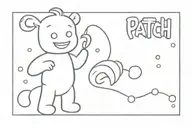 sour patch kid  tattoo design idea