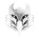 nomad warrior eagle tattoo design idea