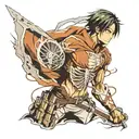 attack on titan tattoo design idea