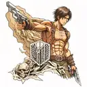 attack on titan tattoo design idea