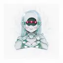 hacking, programming, anime tattoo design idea