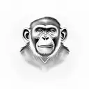 Caesar the chimpanzee tattoo design idea