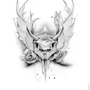 eros and psique tattoo design idea