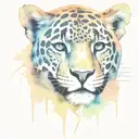 mechanical jaguar tattoo design idea