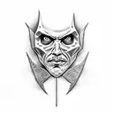 richard ramirez the Night Stalker symbol  tattoo design idea