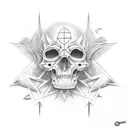 richard ramirez the Night Stalker symbol  tattoo design idea