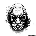 richard ramirez the Night Stalker  tattoo design idea