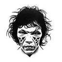 richard ramirez the Night Stalker  tattoo design idea