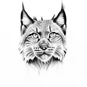 full chest lynx/ mcgregor type of tattoo tattoo design idea