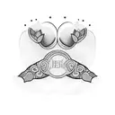 boobies tattoo design idea