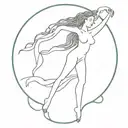ascension to the divine self love without a woman  tattoo design idea