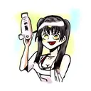 black lagoon roberta tattoo design idea