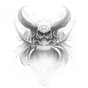 hallsing, печать, alucard tattoo design idea