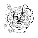 Forever young tattoo design idea