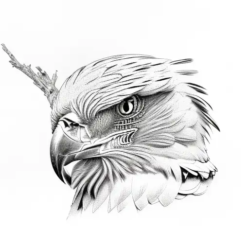 aguila tattoo design idea