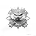 aguila tattoo design idea
