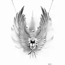 aguila tattoo design idea