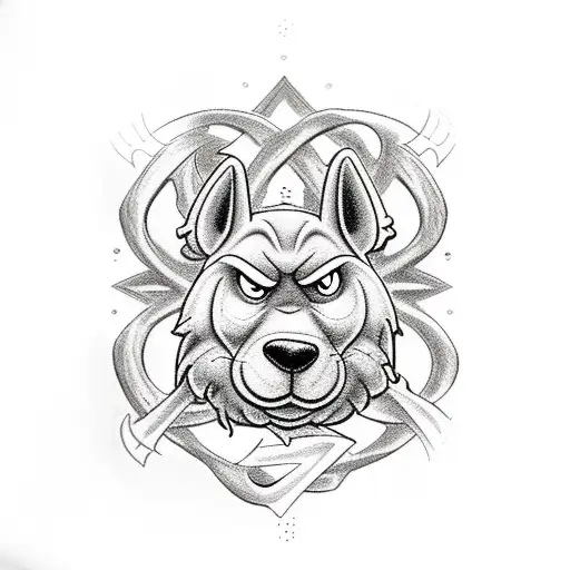 Scooby-Doo Symbol tattoo design idea