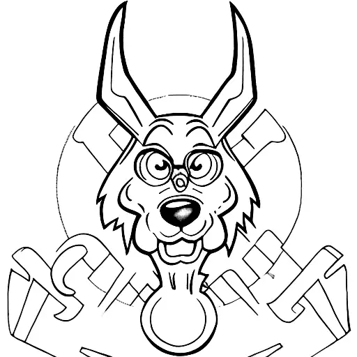 Scooby Doo Symbol tattoo design idea