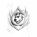 Scooby-Doo Symbol tattoo design idea