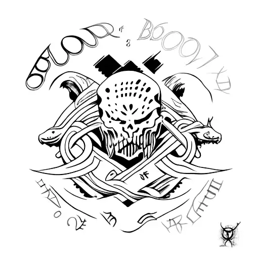 "Bound by blood, linked by love, our clan defies time." tattoo design idea
