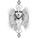 venus de milo tattoo design idea