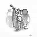 venus de milo tattoo design idea