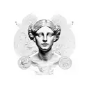 venus de milo tattoo design idea