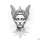 venus de milo tattoo design idea