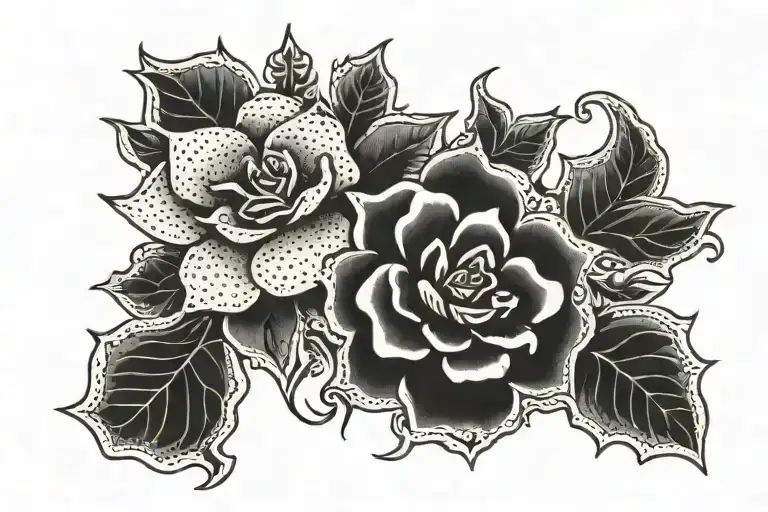 1950s tattoo design idea