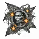 Dark Star tattoo design idea