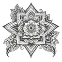 mehndi success tattoo design idea