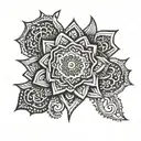 mehndi success tattoo design idea